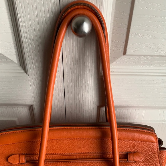 Prada Saffiano Vitello Daino Leather Top Handle Bag - Picture 5 of 16